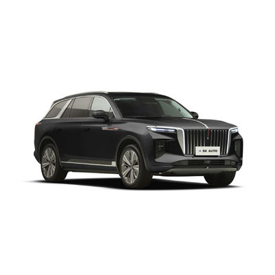 2023 Hongqi E-HS9 690 کیلومتری Qiyue Edition هفت صندلی شاسی بلند الکتریکی لوکس خودروی الکتریکی بزرگ