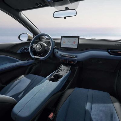 5 صندلی BYD EV Car Sea Gull وسیله نقلیه الکتریکی با ویژگی های داخلی متعدد انرژی پاک