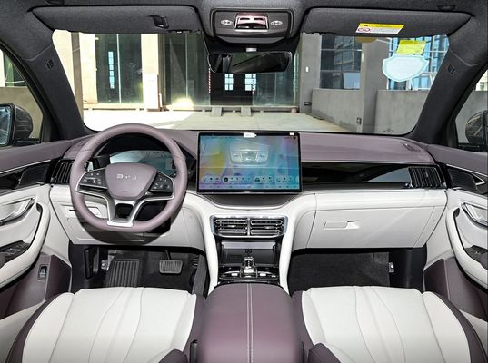 سرعت اتومبیل برق 87.04kwh ظرفیت باتری 605km محدوده 175km / h حداکثر سرعت BYD Song Plus EV برای شارژ سریع 0.5 ساعت در سال 2025