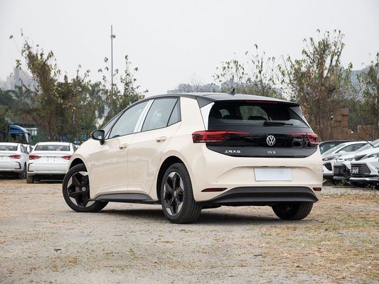 451km Range Volkswagen EV ID3 خودرو الکتریکی برای و Powertrain 2025 مدل جدید EV شارژ سریع با سقف خورشید خودروهای الکتریکی بدون مالیات