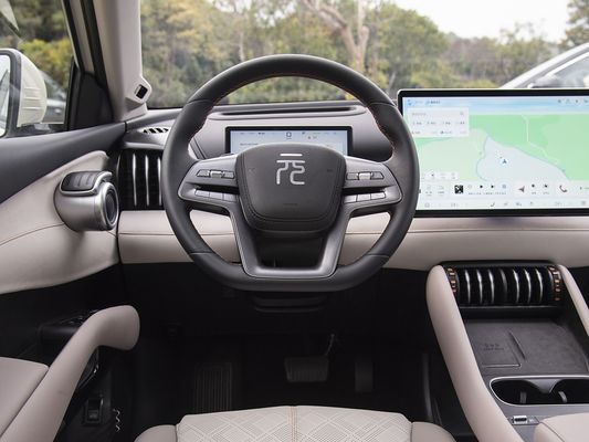 150kW BYD اتومبیل الکتریکی سامرت رانندگی 2025 مدل جدید یوآن پلاس شارژ سریع EV فضای بزرگ برای خانواده با سقف خورشیدی