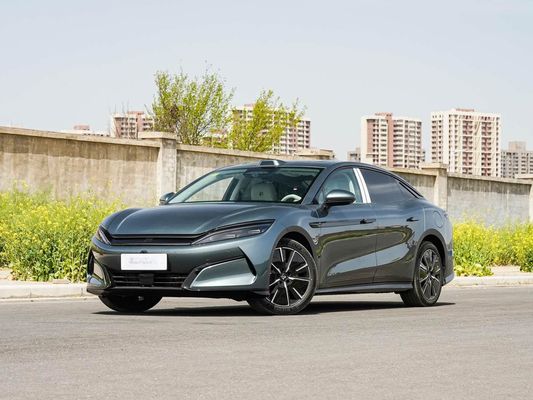 2025 خودرو الکتریکی قدرتمند هان L BYD با حداکثر قدرت 500 KW و فرمان چرم 1000 ولت ولتاژ بالا شارژ سریع