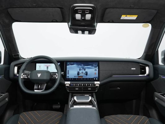 316کیلو وات قدرت موتور 2025 اتومبیل EV دیپال G318 Cross Roads SUV Hybrid Vehicle شارژ سریع با سقف خورشیدی
