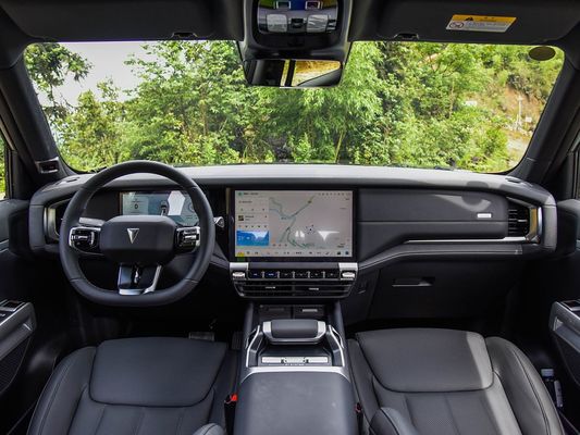 316کیلو وات قدرت موتور 2025 اتومبیل EV دیپال G318 Cross Roads SUV Hybrid Vehicle شارژ سریع با سقف خورشیدی